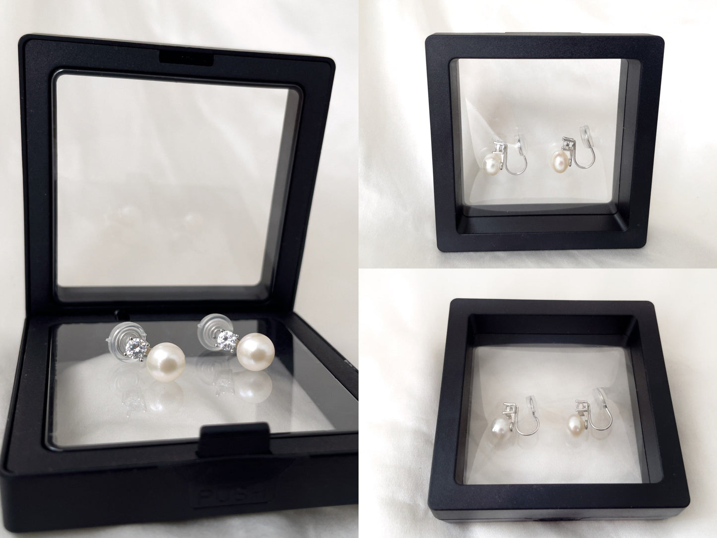 Freshwater Pearl Clip on Earrings