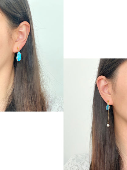 Mismatched Moon and Star Galaxy Clip on Earrings